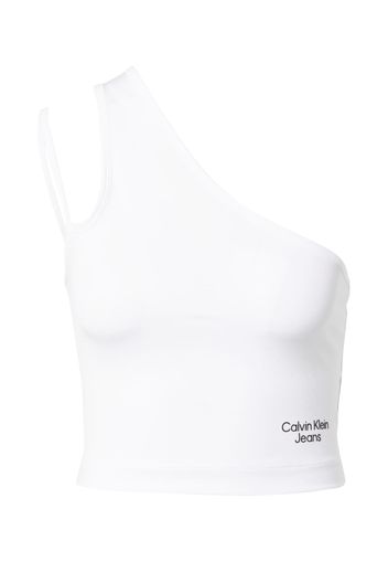 Calvin Klein Jeans Top  nero / bianco