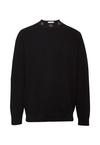 Calvin Klein Jeans Pullover  nero / bianco