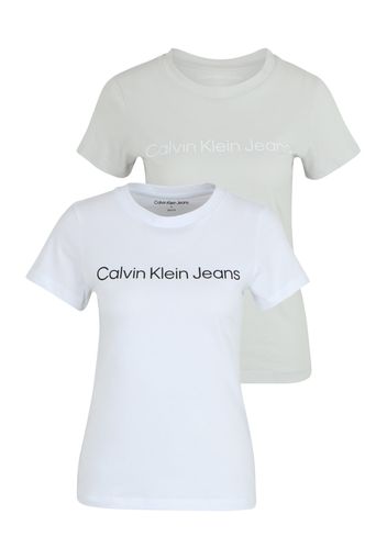 Calvin Klein Jeans Maglietta  grigio / nero / bianco