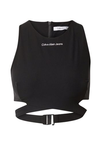 Calvin Klein Jeans Top  nero / bianco