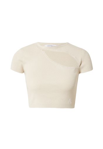 Calvin Klein Jeans Pullover  crema