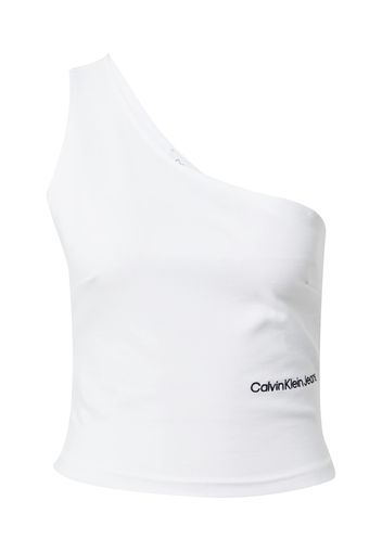 Calvin Klein Jeans Top  nero / bianco