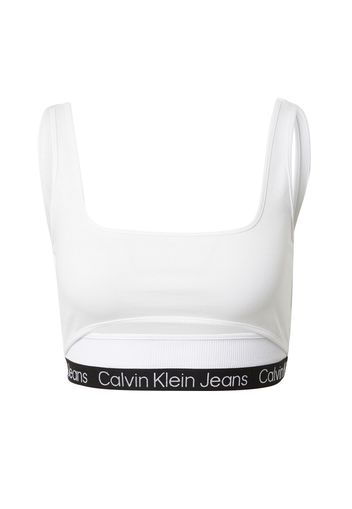 Calvin Klein Jeans Top 'MILANO'  nero / bianco