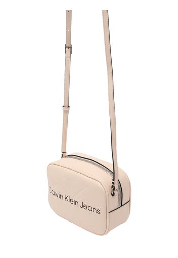 Calvin Klein Jeans Borsa a tracolla  beige / nero