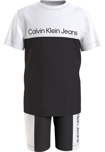 Calvin Klein Jeans Set  nero / bianco