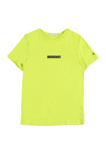 Calvin Klein Jeans Maglietta  verde neon / nero