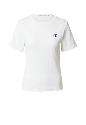 Calvin Klein Jeans Top  nero / bianco