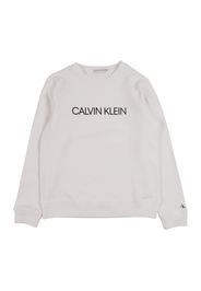 Calvin Klein Jeans Felpa  bianco / nero