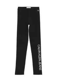 Calvin Klein Jeans Leggings  nero / bianco
