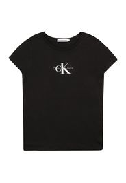 Calvin Klein Jeans Maglietta  nero / bianco