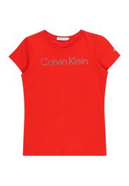 Calvin Klein Jeans Maglietta  rosso / grigio argento