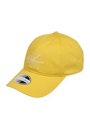 Calvin Klein Jeans Cappello da baseball  giallo / bianco