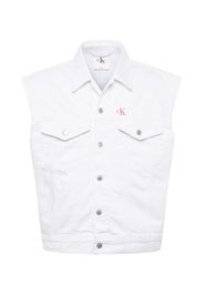 Calvin Klein Jeans Gilet  bianco / rosa