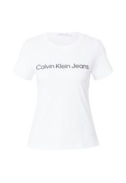 Calvin Klein Jeans Maglietta  bianco / nero