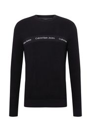 Calvin Klein Jeans Pullover  nero / bianco