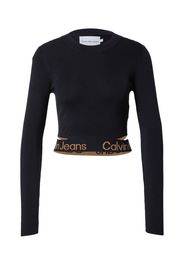 Calvin Klein Jeans Pullover  nero / marrone