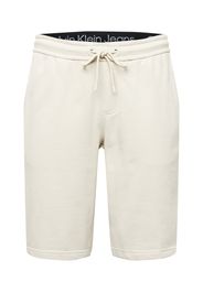 Calvin Klein Jeans Pantaloni  bianco naturale / nero / sabbia