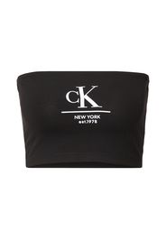 Calvin Klein Jeans Top  nero / bianco