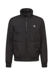 Calvin Klein Jeans Giacca di mezza stagione 'HARRINGTON'  nero / bianco