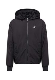 Calvin Klein Jeans Giacca di mezza stagione 'HARRINGTON'  nero / bianco