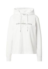 Calvin Klein Jeans Felpa  grigio / bianco