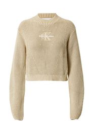 Calvin Klein Jeans Pullover  beige / bianco