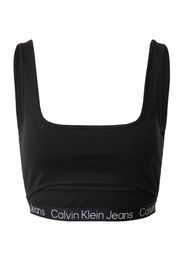 Calvin Klein Jeans Top  nero / bianco