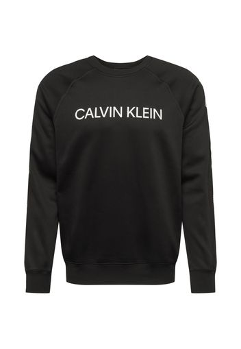 Calvin Klein Performance Felpa sportiva  bianco / nero