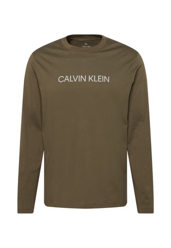 Calvin Klein Performance Maglia funzionale  cachi / grigio chiaro