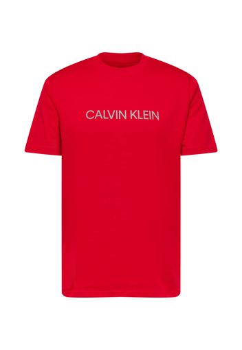 Calvin Klein Performance Maglia funzionale  rosso ciliegia / grigio