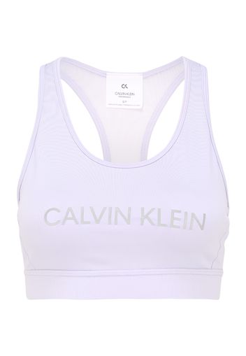 Calvin Klein Performance Reggiseno sportivo  argento / lilla pastello