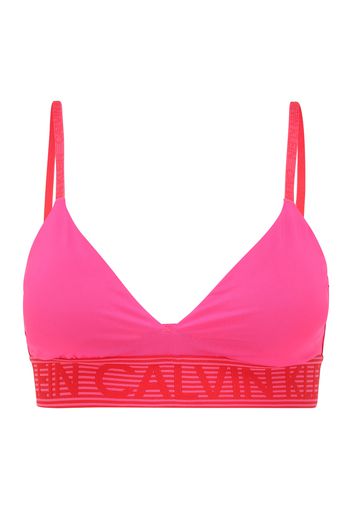 Calvin Klein Performance Reggiseno sportivo 'WO - Low Support Sports Bra'  rosso ciliegia / rosa