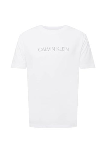 Calvin Klein Performance Maglia funzionale  bianco / grigio