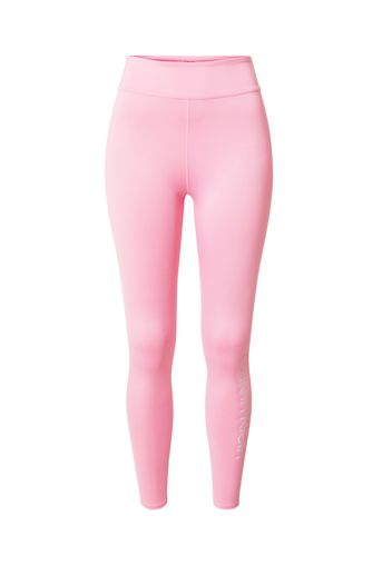 Calvin Klein Performance Pantaloni sportivi  rosa / bianco