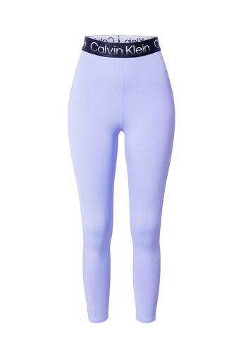 Calvin Klein Performance Pantaloni sportivi  lilla chiaro / prugna / bianco