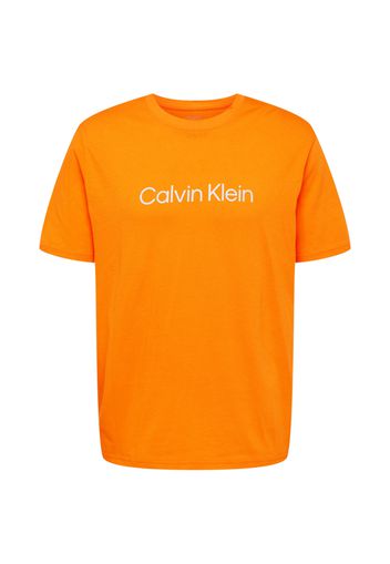 Calvin Klein Performance Maglietta  arancione / bianco