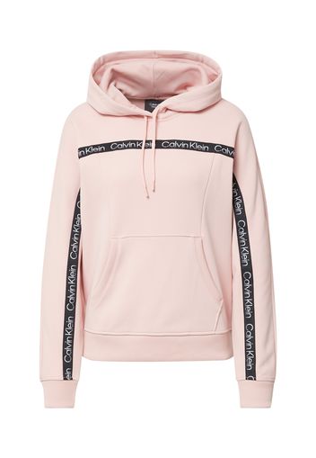 Calvin Klein Performance Felpa sportiva  rosa / nero / bianco