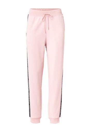 Calvin Klein Performance Pantaloni sportivi  rosa / nero / bianco