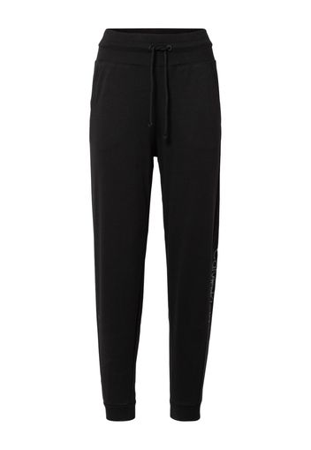 Calvin Klein Performance Pantaloni sportivi  grigio / nero / bianco