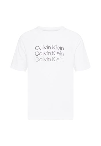 Calvin Klein Performance Maglia funzionale  grigio / bianco