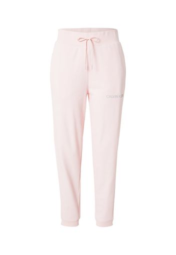 Calvin Klein Sport Pantaloni sportivi  grigio / rosa