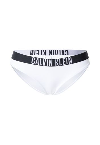 Calvin Klein Swimwear Pantaloncini per bikini  bianco / nero