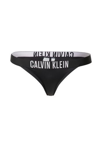 Calvin Klein Swimwear Pantaloncini per bikini  beige / nero