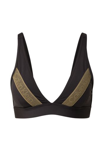 Calvin Klein Swimwear Top per bikini 'APEX'  nero / marrone