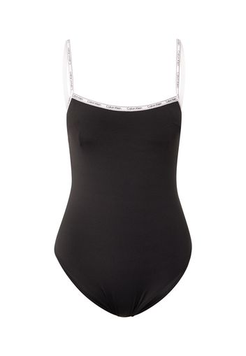 Calvin Klein Swimwear Costume intero  nero / bianco