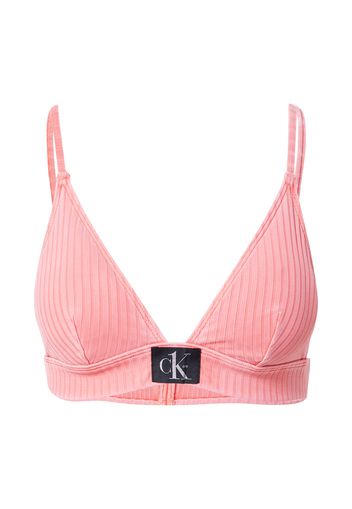 Calvin Klein Swimwear Top per bikini  corallo / nero