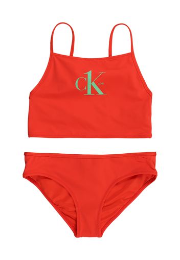 Calvin Klein Swimwear Bikini  verde chiaro / rosso arancione