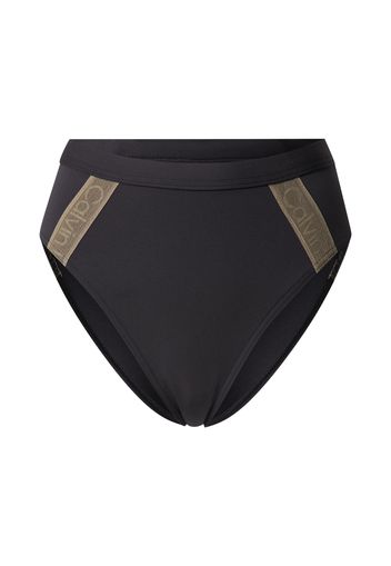Calvin Klein Swimwear Pantaloncini per bikini  nero / marrone chiaro