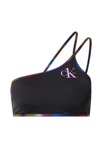 Calvin Klein Swimwear Top per bikini 'Pride'  nero / colori misti