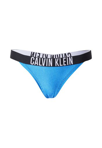 Calvin Klein Swimwear Pantaloncini per bikini 'Intense Power'  nero / bianco / azzurro